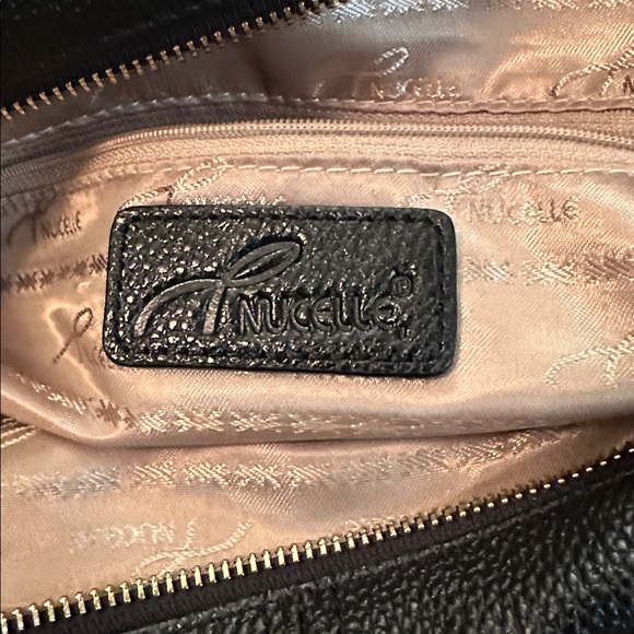 Nucelle Black Leather Women's Bag - Picture 5 of 7